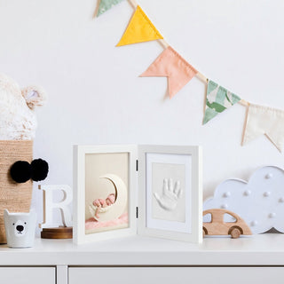 Sakerplus® Baby Handprint Footprint Frame Kit