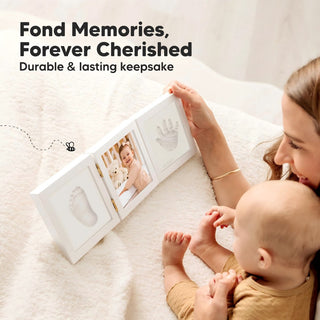Sakerplus® Baby Handprint Footprint Frame Kit