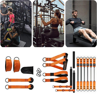 Sakerplus® Pilates Bar Kit With Resistance Bands