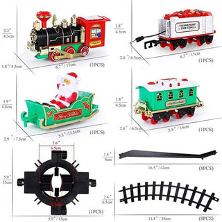 Sakerplus® Holiday Hanging Christmas Train Set