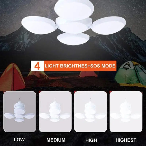 Sakerplus® Rechargeable Camping Lantern with Hook
