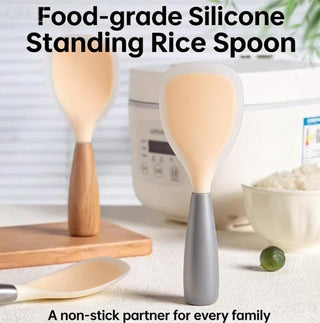 Sakerplus® Standing Silicone Rice Spoon Utensil