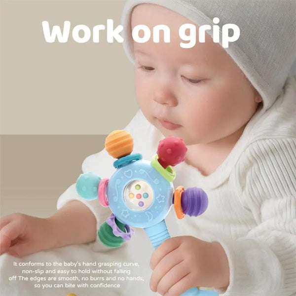 Sakerplus® Baby Grip Rattle Stick Sensory Toy