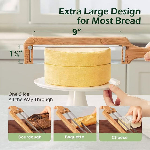 Sakerplus® Adjustable Bread Knife For Homemade Bread
