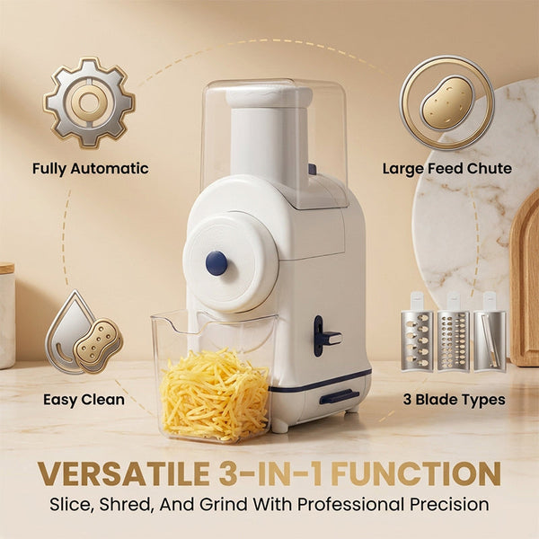 Sakerplus® 3-in-1 Electric Vegetable Slicer