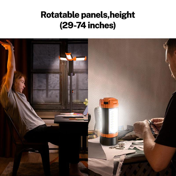 Sakerplus® Upgraded Portable Camping Light with Bracket