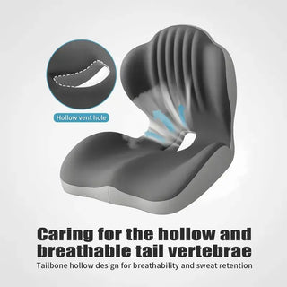 Sakerplus® Ergonomic Memory Foam Seat Cushion