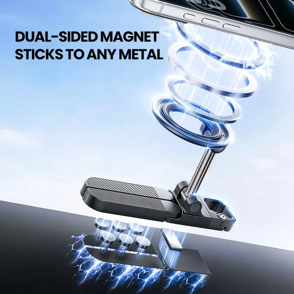 Sakerplus® Foldable Dual-Sided Magnetic Phone Stand
