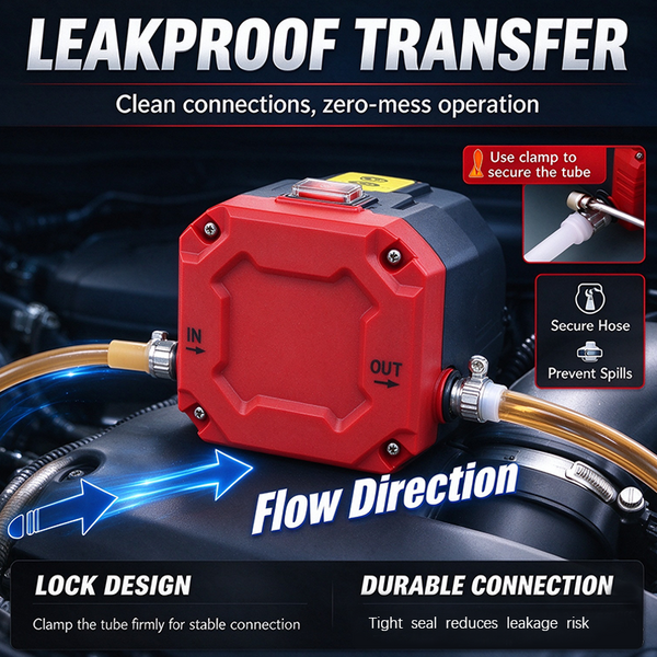 Sakerplus® 12V/24V Electric Automotive Oil Extractor Pump