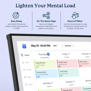 Sakerplus® Smart WiFi Digital Family Calendar
