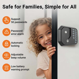 Sakerplus® Trailer Door Lock System