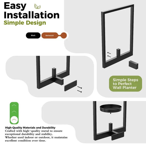Sakerplus® Indoor Wall Mounted Plant Stand