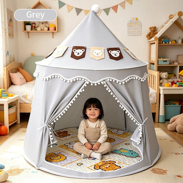 Sakerplus® Large Playhouse Kids Castle Tents