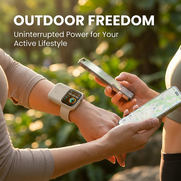 Sakerplus® Portable 1200mAh Apple Watch Charger