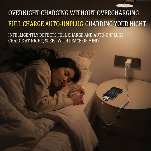 Sakerplus® Smart Type-C Charging Cutoff Adapter