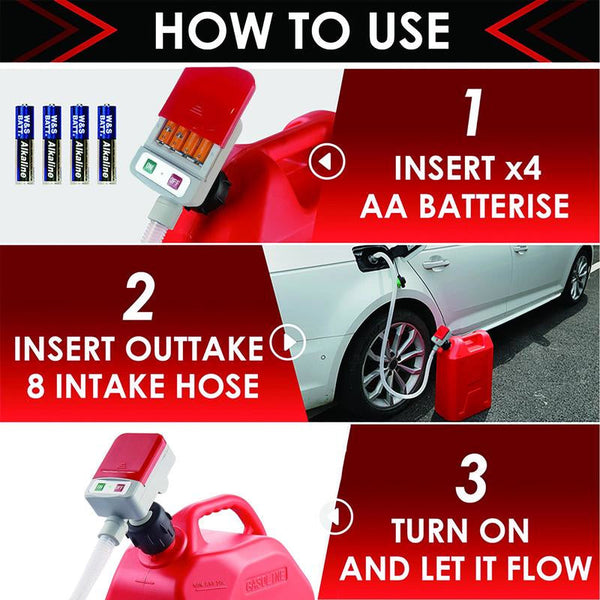Sakerplus Portable Fuel Pump