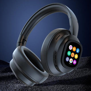 Sakerplus Hybrid ANC Wireless Headphones with MP3