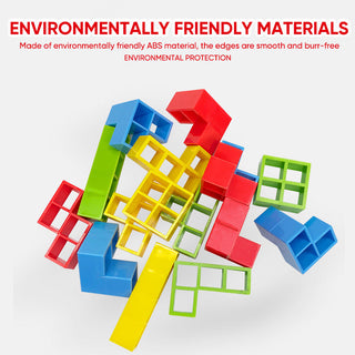 Sakerplus® Classic Tower Balance Game Set