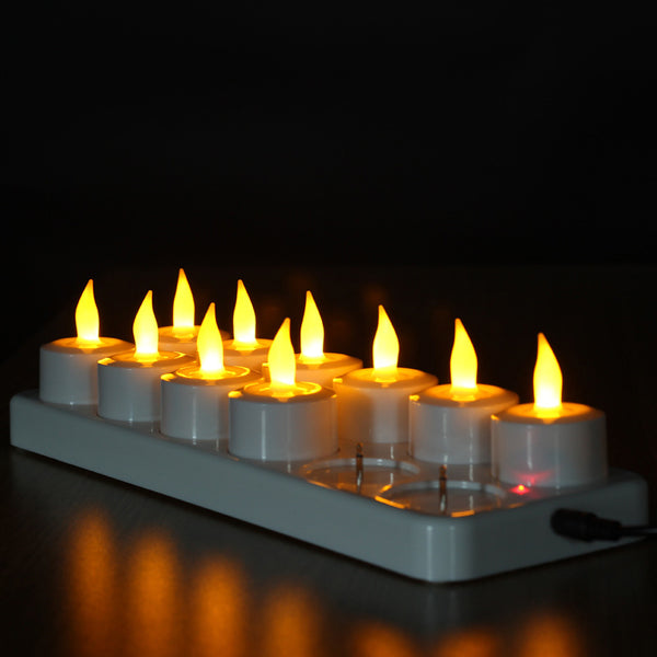 Sakerplus® Rechargeable LED Candles For Decorative Lighting
