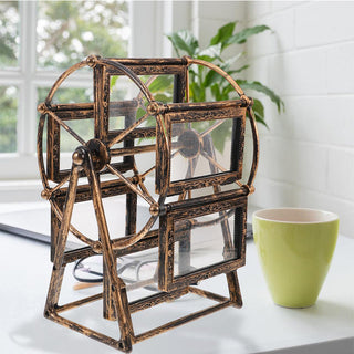 Sakerplus® Retro Vintage Rotating Ferris Wheel Frame
