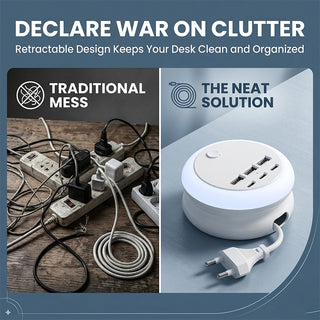 Sakerplus® 6 Port USB Power Strip
