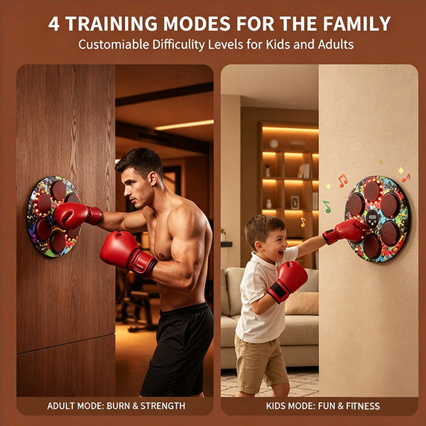 Sakerplus® Interactive Music Boxing Training Machine