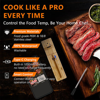 SAKER® Wireless Smart Meat Thermometer