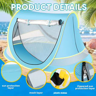 Sakerplus® Pop Up Baby Beach Tent