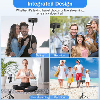 Sakerplus® 6 In 1 Selfie Tripod Lights
