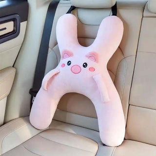Sakerplus® Kids Plush Car Seat Pillow