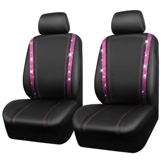 Sakerplus® Luxury Leather Bling Car Seat Covers