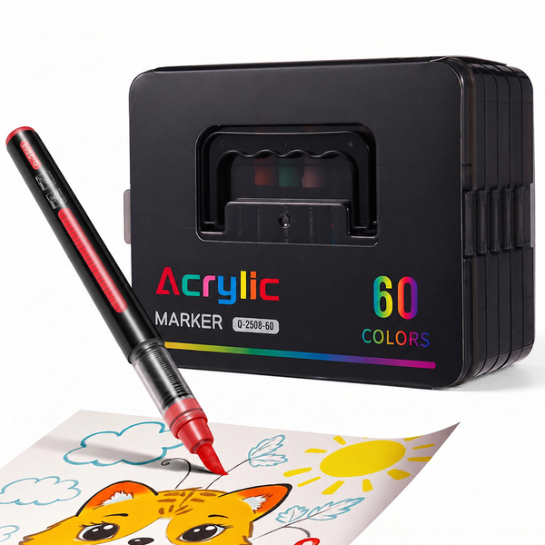 Sakerplus® Acrylic Paint Marker Pen Set