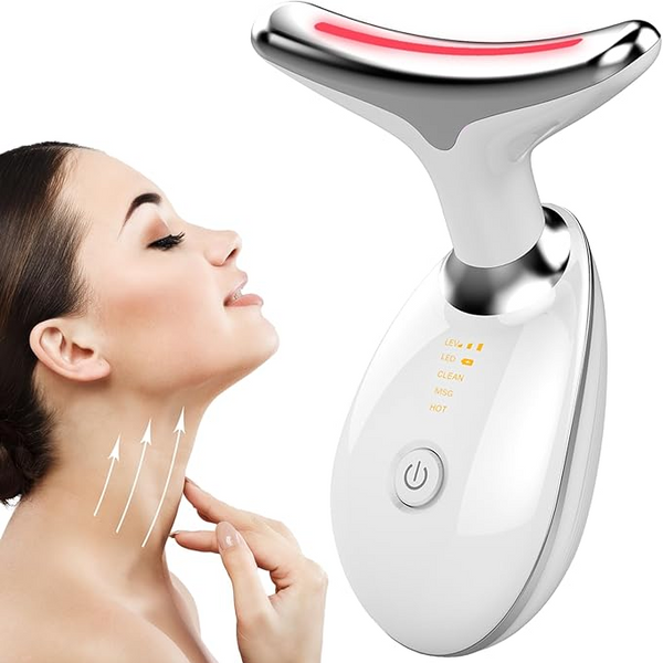 Sakerplus® Ergonomic Facial And Neck Massager Device