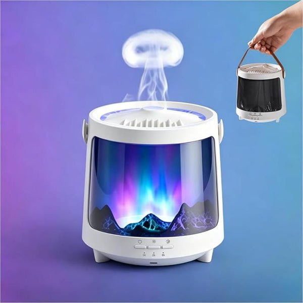 Sakerplus® Jellyfish Flame Essential Oil Diffuser