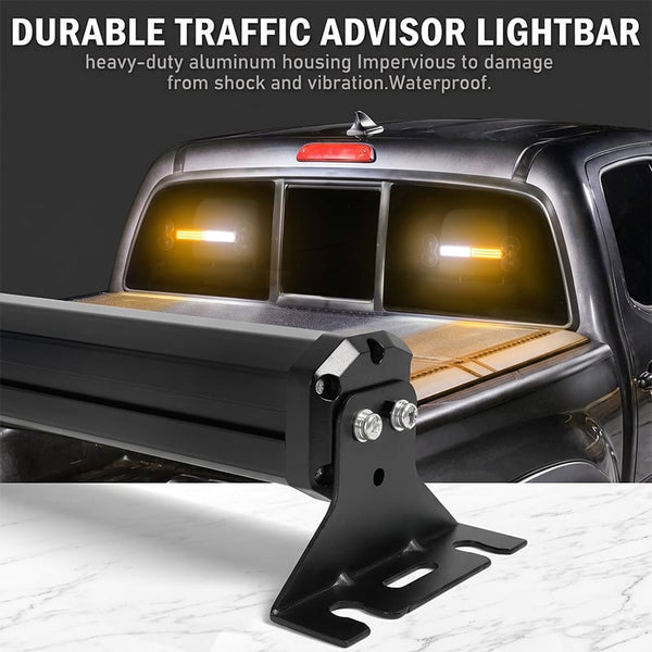 Sakerplus® Windshield Emergency Traffic Advisor Strobe Light Bar