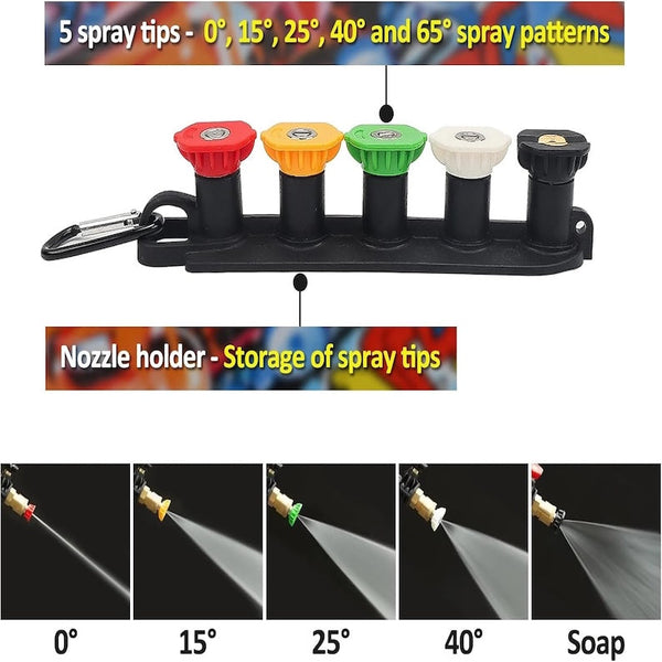 Sakerplus® High Pressure Washer Short Gun Kit