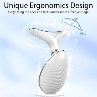 Sakerplus® Ergonomic Facial And Neck Massager Device