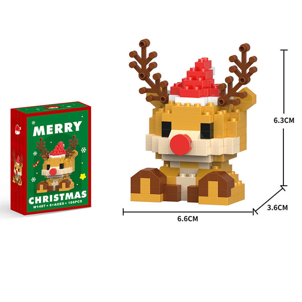 Sakerplus® Mini Christmas Building Blocks Set
