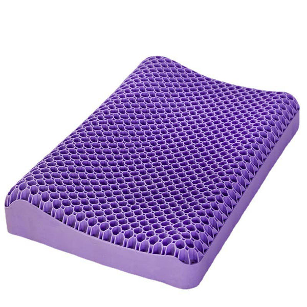 Sakerplus® Purple Gel Latex Neck Pillow
