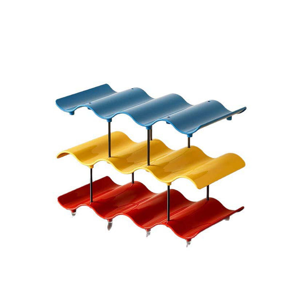 Sakerplus® Stackable Wave Cup Storage Rack