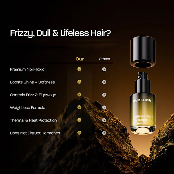 Sakerplus® Weightless Shine Serum For All Hair Types