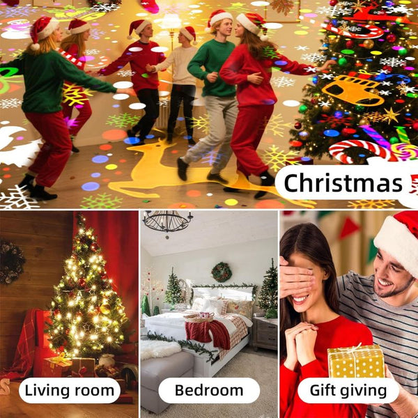 Sakerplus® Holiday Snowflake LED Projector Lights