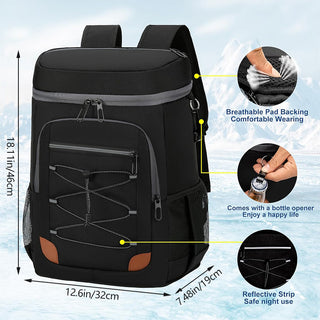 Sakerplus® Insulated Leakproof Cooler Backpack
