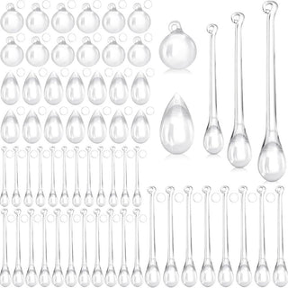 Sakerplus® Clear Acrylic Christmas Tree Ornaments