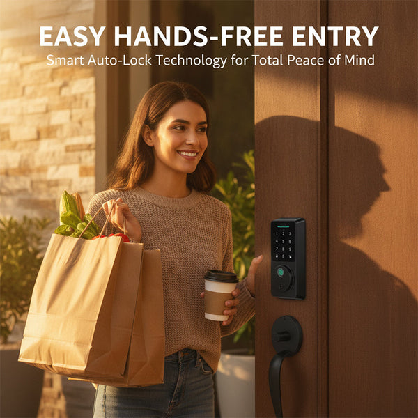 Sakerplus® Keyless Fingerprint Smart Door Lock