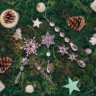 Sakerplus® Acrylic Crystal Christmas Ornaments