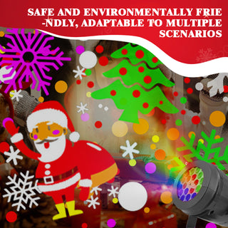 Sakerplus® Christmas Projection Pattern Lamp