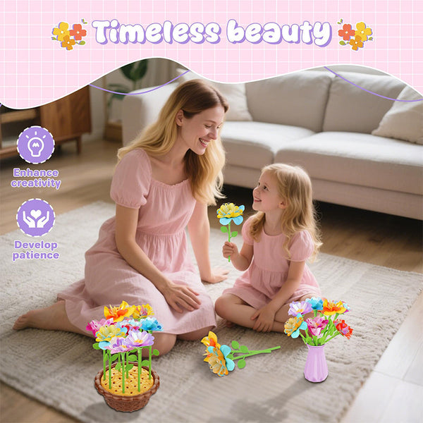 Sakerplus DIY Fabric Flower Craft Kit
