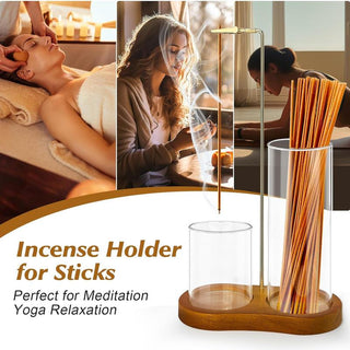 Sakerplus®  2 in 1 Incense Holder for Sticks
