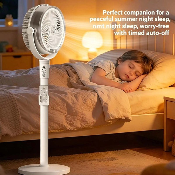 Sakerplus® Smart Misting Floor Fan With Remote